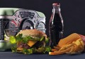 Radio Cocacola Hamburger Chips peinture à partir de Photos à Art